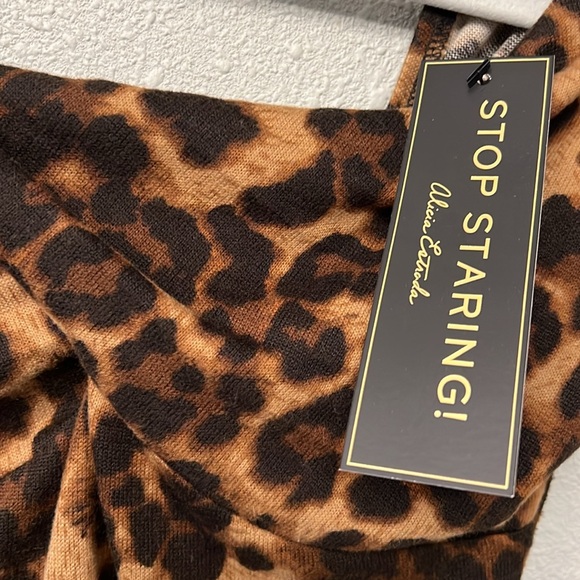 COMFY Stop Staring Lizzy Leopard midi - NWT - Picture 4 of 4